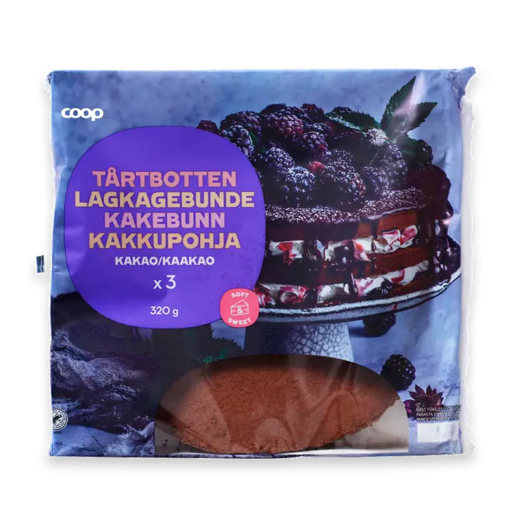 Tårtbotten Choklad