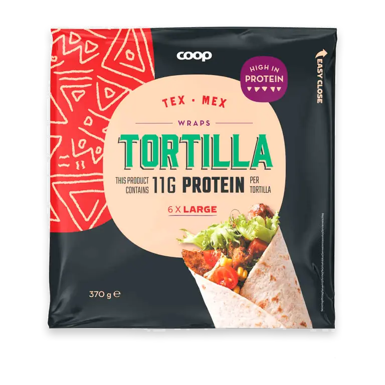 Tortilla Large Protein 6-pack