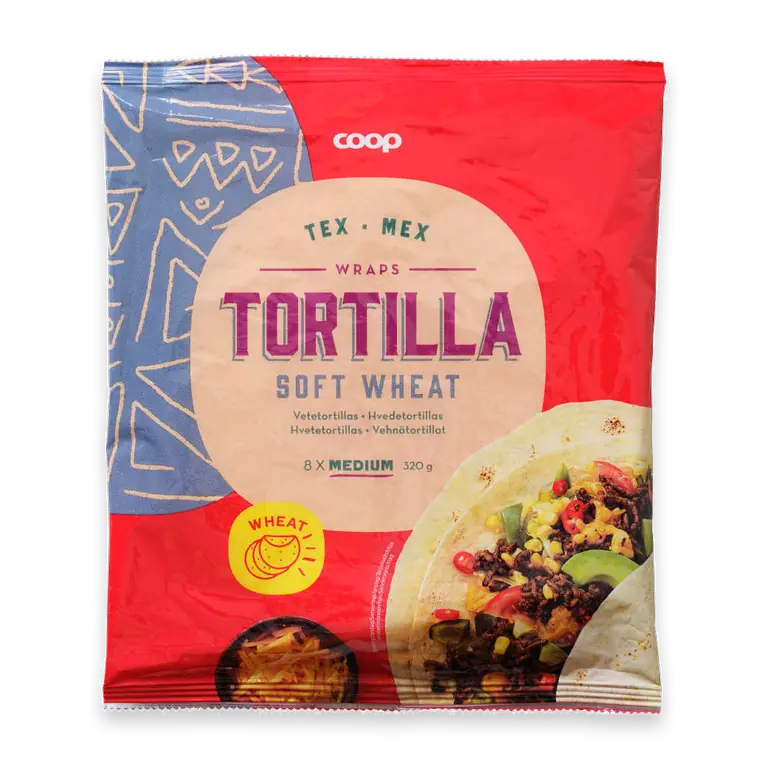 Tortillabröd M 8-pack