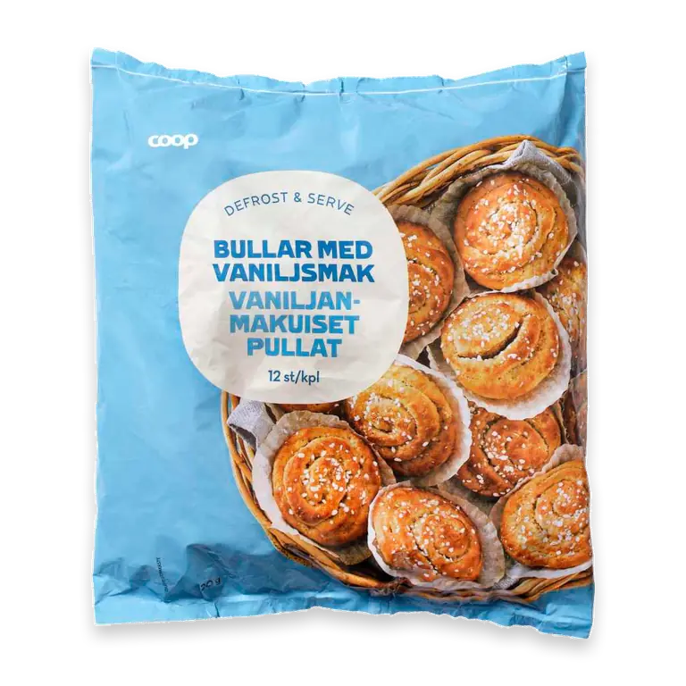 Vaniljbullar 12-pack