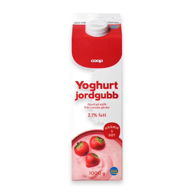 Yoghurt Jordgubb 2,1%