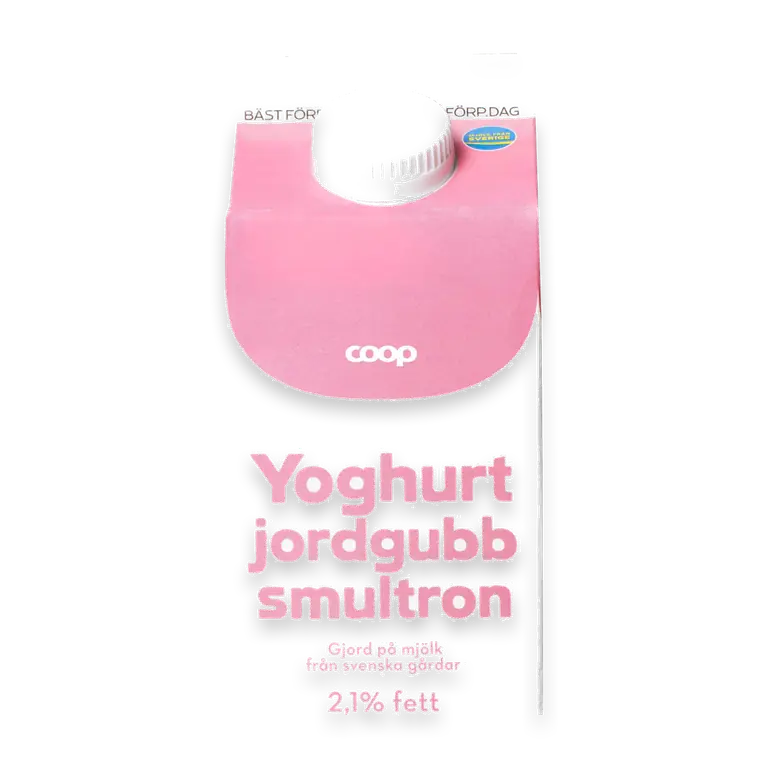 Yoghurt Jordgubb & smultron 2,1%