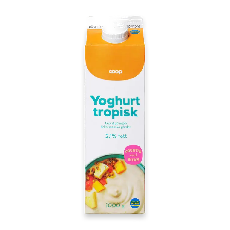Yoghurt Tropisk 2,1%