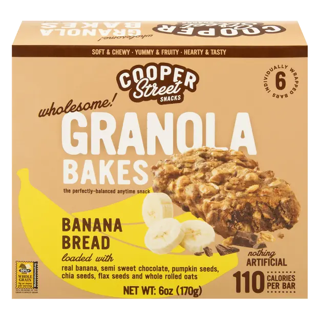 Banana Bread Granola Bakes - 6 ct