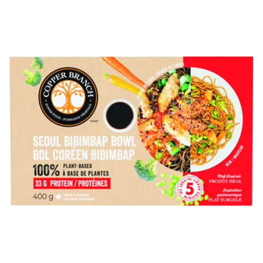 Seoul Bibimbap Bowl Entree 400 g (frozen)