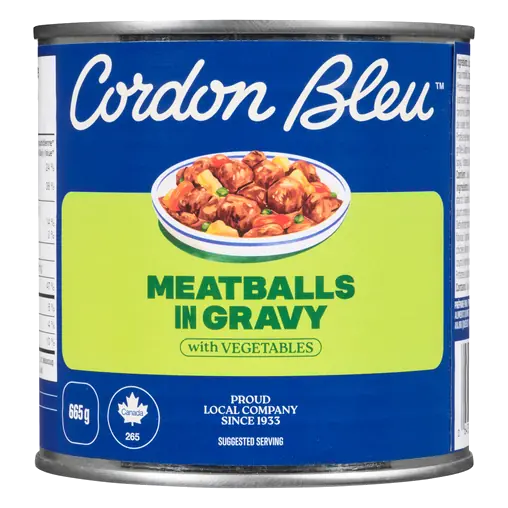 Meatballs in Gravy With Vegetables 665 g