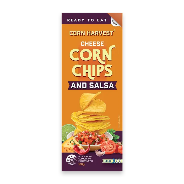 Corn Chips & Salsa Cheese
