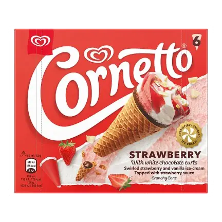 Strawberry Ice Cream Cones