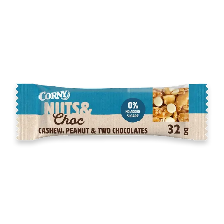 Bar Nuts & Choc Cashew 32g