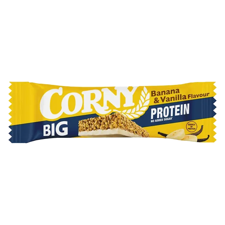 Müslibar BIG Protein Banana Vanilla Återhämtning 50g