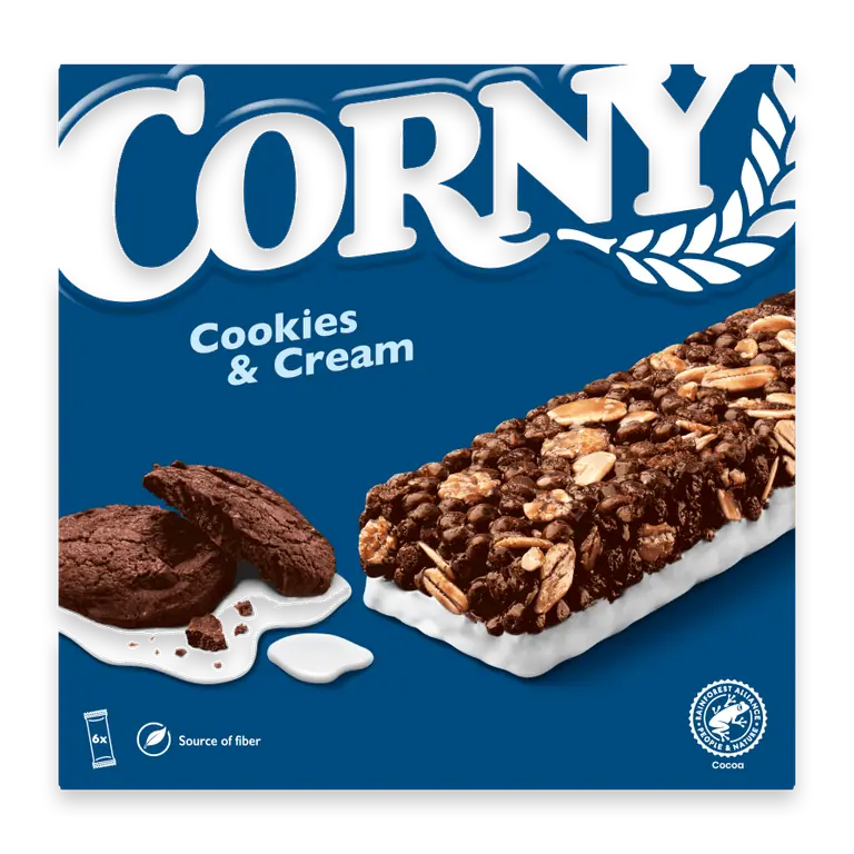 Müslibars Cookies & Cream 6-pack