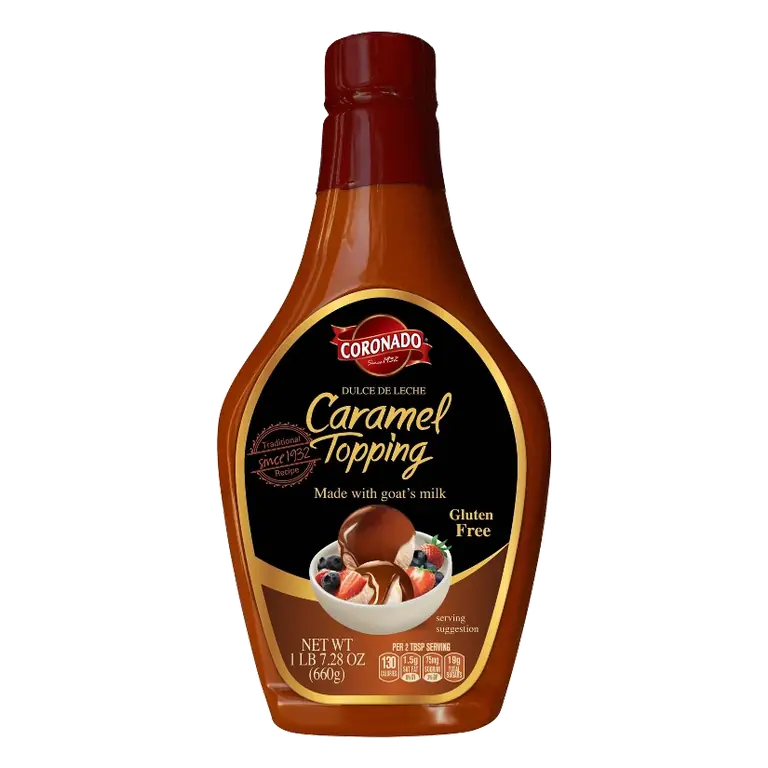Coronado Dulce de Leche Caramel Topping Syrup, 23.3oz