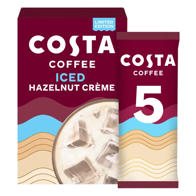 Costa Coffee Barista Creations Iced Hazelnut Crème (5x14.5g)