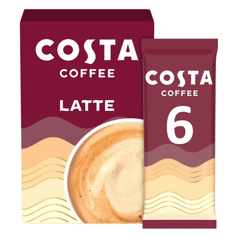 Costa Barista Creations Latte Coffee 6 x 17g (102g)