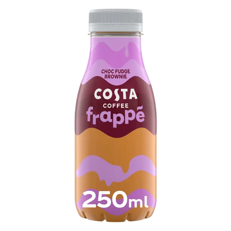 Costa Coffee Frappe Choc Fudge Brownie Iced Coffee 250ml Bottle
