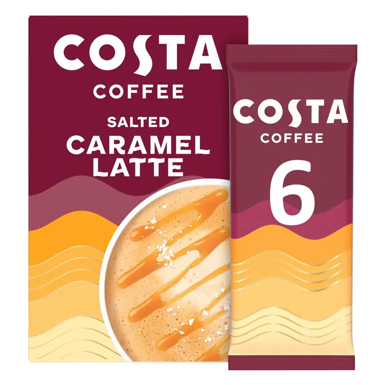 Coffee Salted Caramel Latte Sachets Drinks