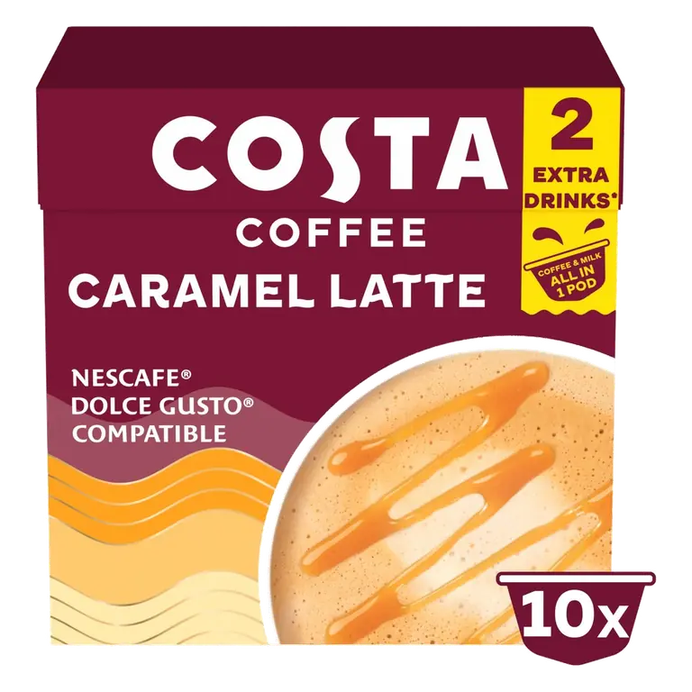 Nescafe Dolce Gusto Compatible One Pod Caramel Latte