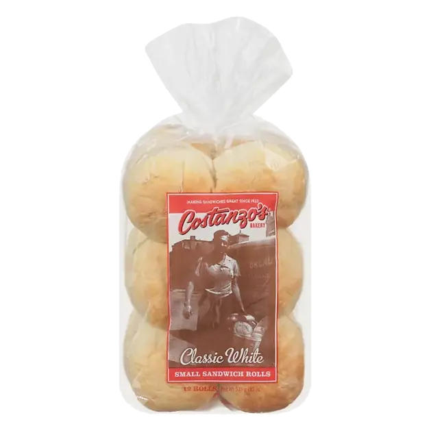 Sandwich Rolls, Small, Classic White