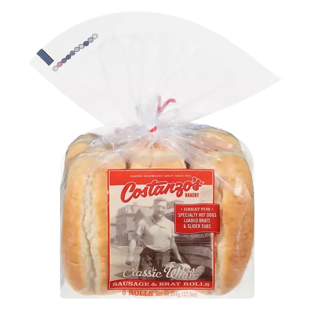 Sausage & Brat Classic White Rolls