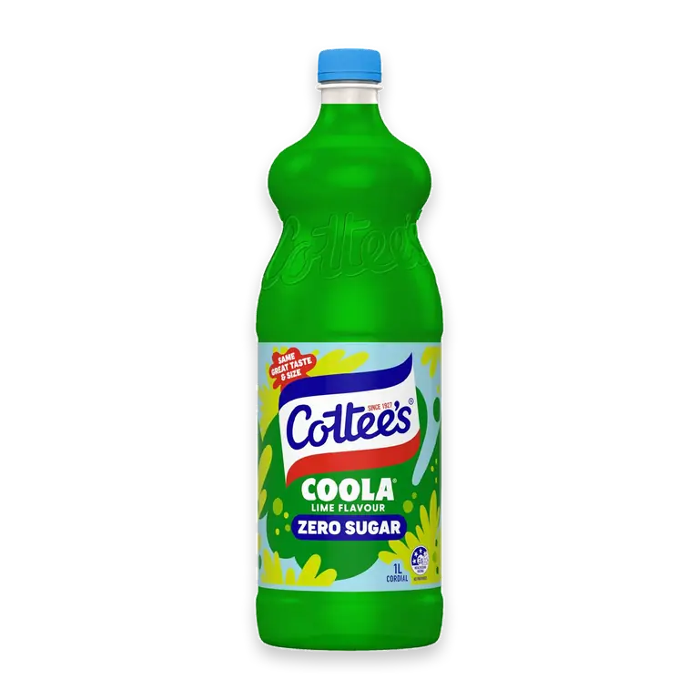 Zero Sugar Coola Lime Cordial Sugar Free