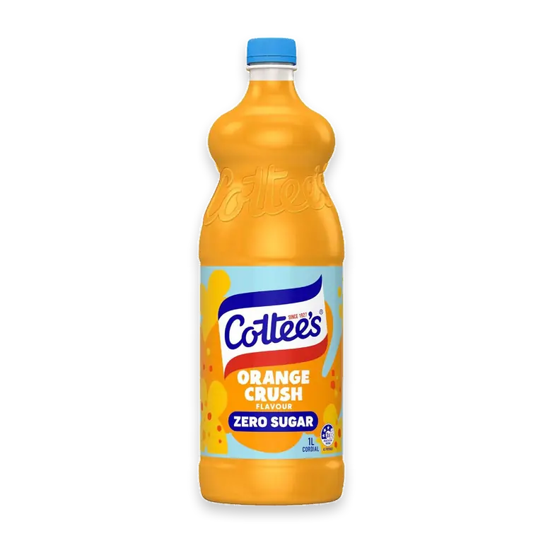 Zero Sugar Orange Cordial Orange Crush Sugar Free