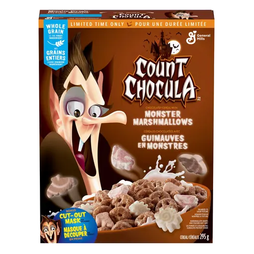 General Mills Count Chocula Chocolatey Cereal with Monster Marshmallows 295 g