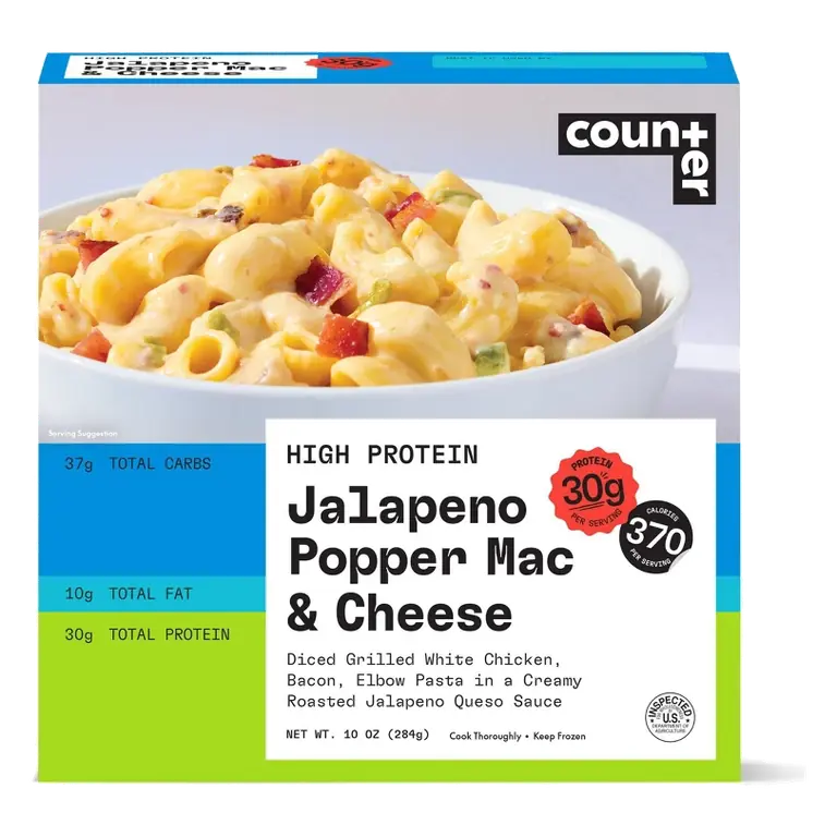 Frozen Jalapeno Popper Mac & Cheese Bowl, 10oz