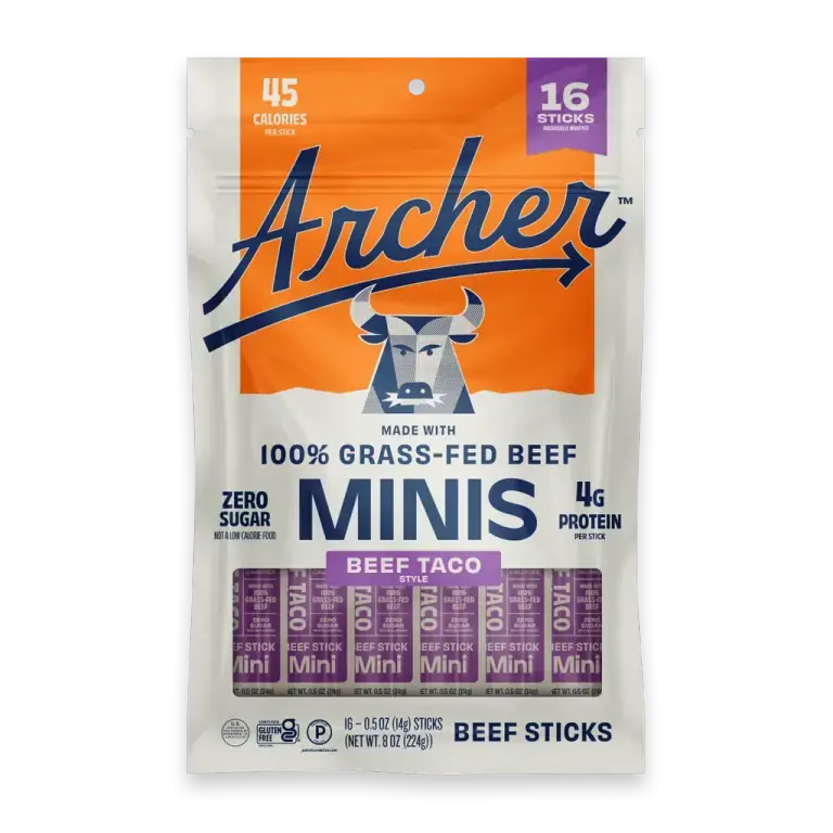 Beef Taco Style Mini Beef Stick Bag