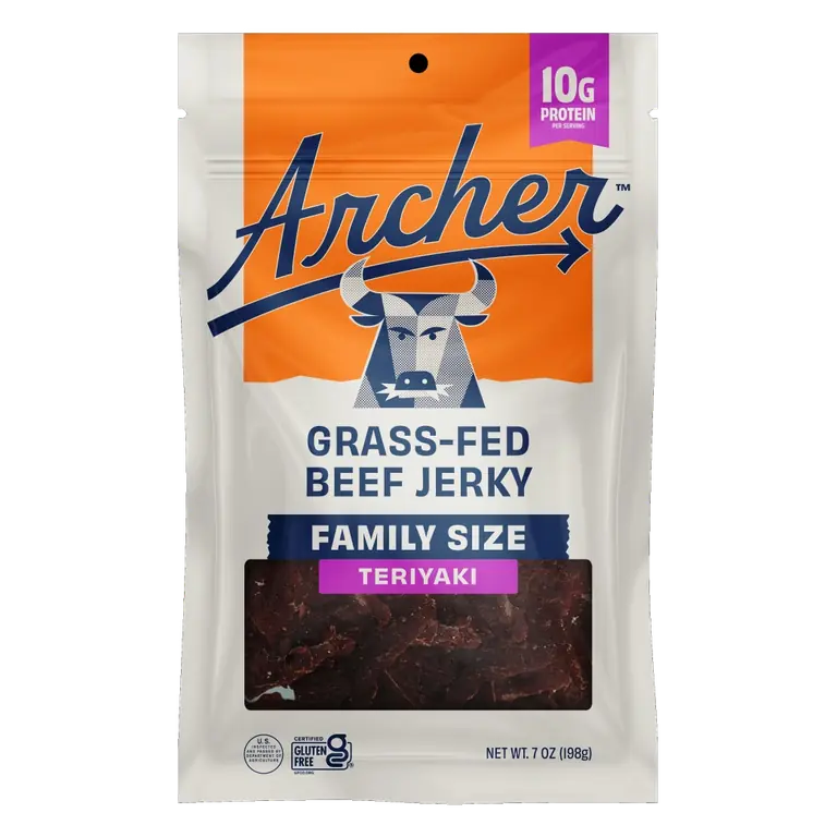 Teriyaki Grass-Fed Beef Jerky