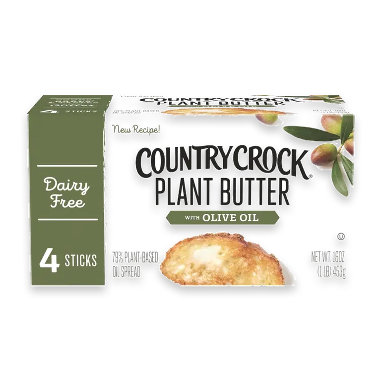 Dairy Free Plant Butter with Olive Oil Sticks