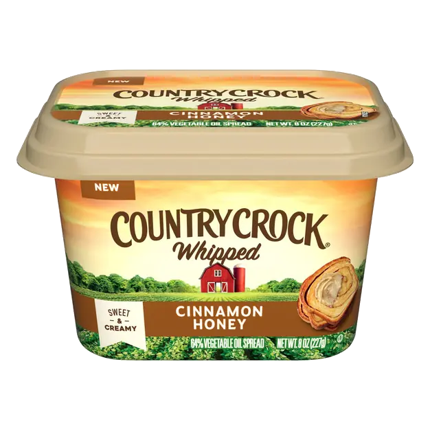 Whipped Cinnamon Honey Vegetable Oil Spread