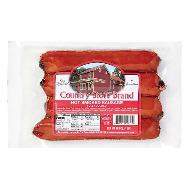 Hot Smoked Sausage