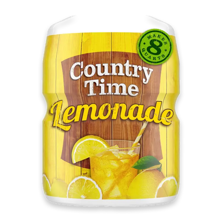 Lemonade Drink Mix Canister