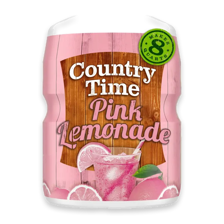 Pink Lemonade Drink Mix Canister