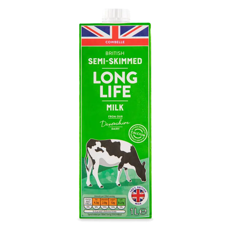 UHT Semi Skimmed Milk