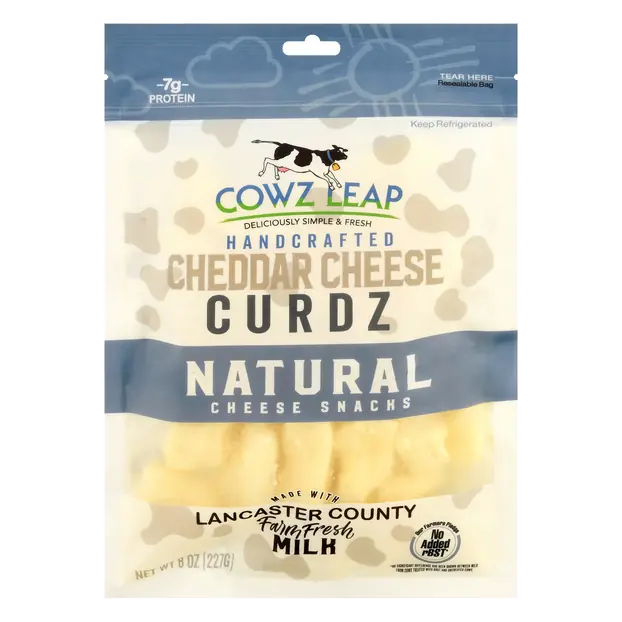 Natural Cheddar Cheese Curdz