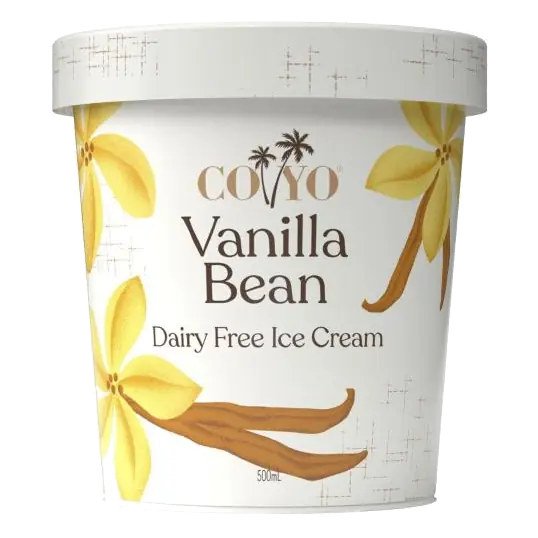 Dairy Free Probiotic Ice Cream Vanilla Bean