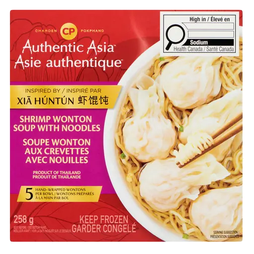 Shrimp Wonton Noodles Soup 258 g (frozen)