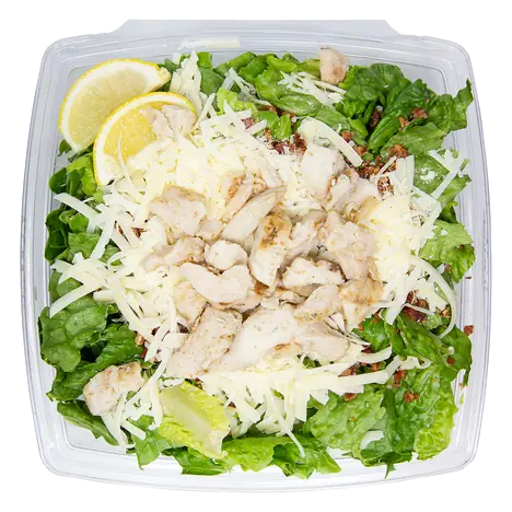 Salad Caesar Parmesan Chicken