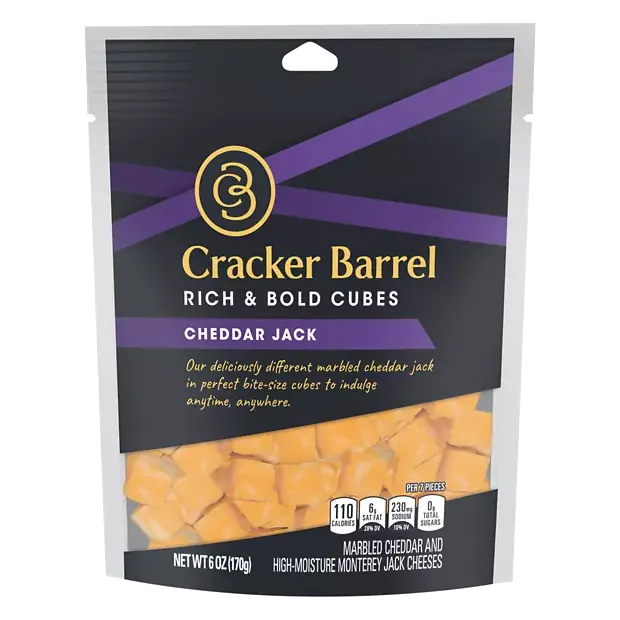 Cheddar Jack Cheese Cubes