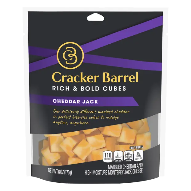 Cheddar Jack Cheese Cubes