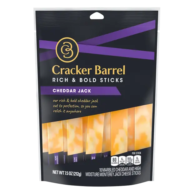 Cheddar & Monterey Jack Cheese Sticks - 10 ct