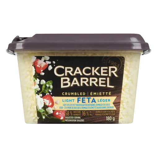 Cheese Crumbled Light Feta 180 g