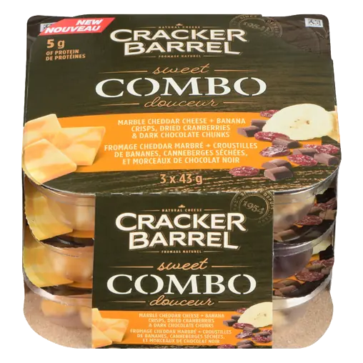 Cheese Sweet Snack Combo Marble 3 Pack 129 g