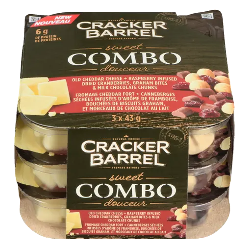 Cheese Sweet Snack Combo Old Cheddar 3 Pack 129 g