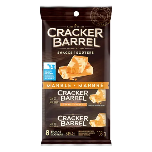 Cheese Snacks Marble 8 Pack 168 g