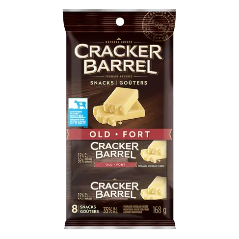 Cheese Snacks White Old Cheddar 8 Pack 168 g