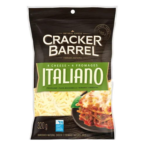 Shredded Cheese 4 Cheese Italiano 320 g