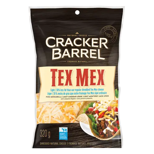 Shredded Cheese Tex Mex Light 320 g