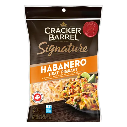 Signature Habanero Heat Shredded Cheese 320 g